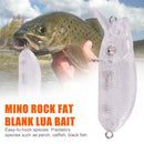 1pc Plastic Unpainted Fishing Lures 7g Wobblers Assembly Blank Hard Baits