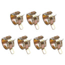 100pcs 10 Sizes Spring Clips Vacuum Hose Fuel Line Clips Water Pipe Tube Clamp