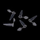 50X 0.5ml Lab Clear Micro Plastic Test Tube Centrifuge Vial Snap Cap Container Z