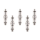 5 x 1/4" to 3/8" Tripod Spigot Stud Monopod Screw Adapter for Light Stand