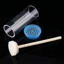 1Pc bee marking bottle marking cage with plastic plunger marking tube Hot