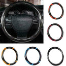 2019 PU Leather Car Wheel Cover Soft Anti-slip Sport Steering Auto Covers W K4S1
