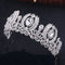 Wedding Crown Queen Headband Rhinestone Big Flower Bridal Tiara Bride Brida V6Y2
