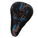 Silicone Bike Saddle Cover Breathable GEL Seat Pads Cushion Covers Blue