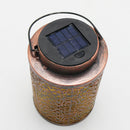 Solar Lights Metal Solar Lantern Outdoor Hanging Waterproof for Tree Pathway