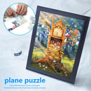 1000 Pieces DIY Tree Clock Puzzle Educational Learning Assembling Toys