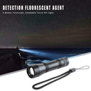 395 XPE LED Flashlight 3W 300LM 5 Modes Telescopic Zoomable Torch UV Light