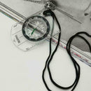 Scouts Military Compass Scale Ruler Baseplate Mini For Camping Compass I9Y8 N7R6