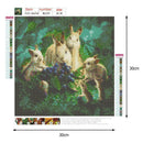 5D DIY Full Drill Diamond Painting Cross Stitch Embroidery Kit (Animal10)