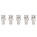 5Pcs BNC Male to AV RCA Female Coax Coaxial Connector Adapter for CCTV Camera BX