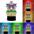 DIY Diamond Painting LED Light Special Shaped Butterfly Embroidery Kit Lamp