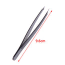 Professional eyebrow tweezers hair beauty slanted stainless steel tweezer ME