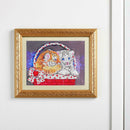 5D DIY Special-shaped Diamond Painting Animal Cross Stitch Kit (H116 Cat)