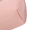 Women Leather Shoulder Bucket Bag Deer Pendant Handbag Messenger Bag(Pink)