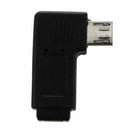 Micro USB Male to Mini USB 5Pin Female Plug Right Angle Connector Adapter