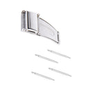 20mm Stainless Steel Double Deployment Clasp Buckle For Watch Band Strap