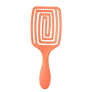 Hollow Hair Brush Scalp Massage Comb Hairdress Styling Hairbrush (Orange)