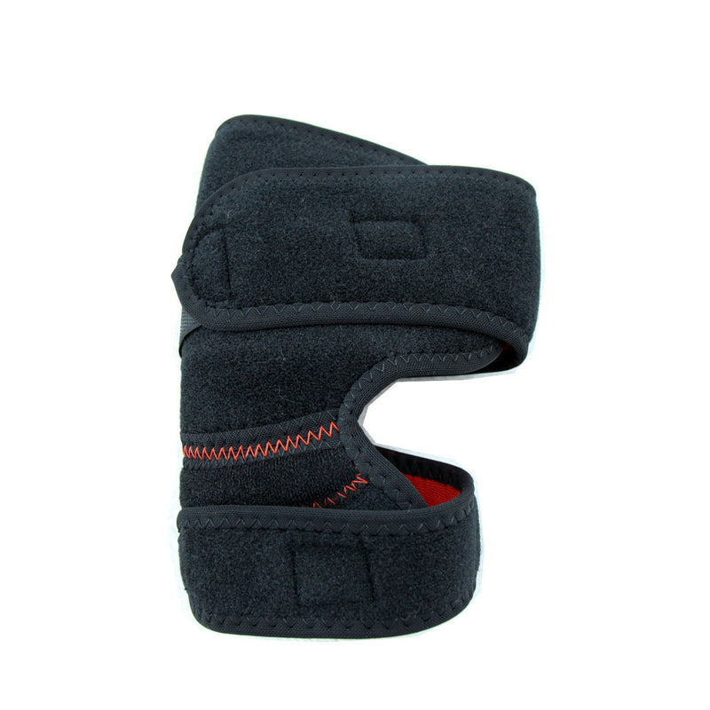 Black Sport Protective Gear Adjustable Knee Pads High Permeable Knee Support