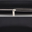 Hard Portable Rectangle Grid Zipper Glasses Case Eyewear Box for Sunglasses  JR