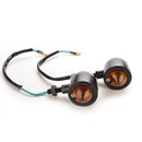 Motorcycle Led Turn Signals Bullet Blinker Yellow Indicator Light For CH IO ME