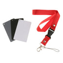 3 In 1 Digital White Black Grey Balance Cards 18% Gray Card For Photography