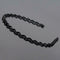 Fashion Spiral Waved Sports Hairband Men Women Hair Hoop Headwear (5pcs) A#S