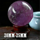 1Pcs Purple Natural Amethyst Quartz Sphere Pretty Crystal Ball Healing Stone 2cm