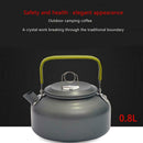 Andes Portable Aluminium 0.8L  Camping/Hiking Kettle Coffee Teapot New