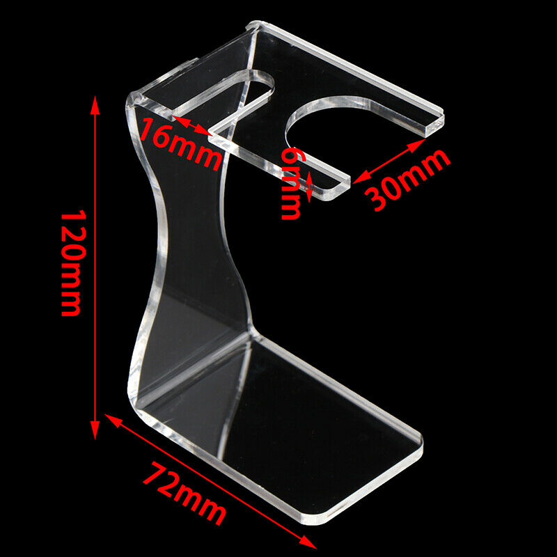 Shaving Stand for Brush Maintain Traditional Shaving Tool (transparent)B TR