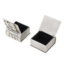 Metal Baby First Curl And First Tooth Box Container Cute Kids Keepsake Gift