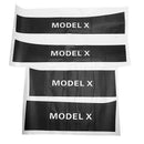 3X(4Pcs Car Front and Rear Doors Welcome Pedal Stickers Anti-Scratch Protec