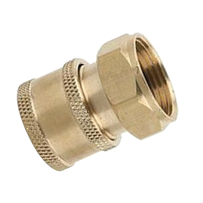 2 x Brass Garden Hose Connector M22 Male to M22 Female Pressure Washers Parts