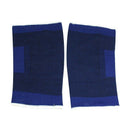 Fitting Stretchy Black Blue Knee Sleeve Support Protector 2 Pcs B1M8