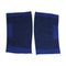 Fitting Stretchy Black Blue Knee Sleeve Support Protector 2 Pcs B1M8