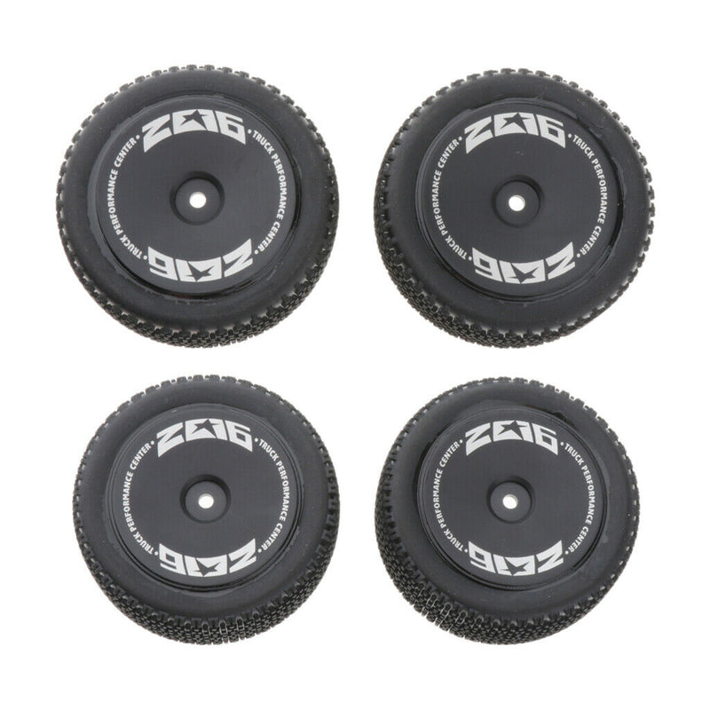 Front & Rear Rubber Tire Tyres for 1/14 RC Car WLTOYS 144001 Buggy Truck
