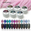 Francheska Professional Diamond Glitter Uv Nail Gel Polish Soak Off Long-La