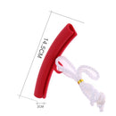 2pcs Motorcycle Saver Changing Tyre Tire Wheel Rim Edge Protectors (Red) A
