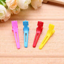 50pcs Multicolor Plastic Duckbill Positioning Hairpin DIY Hair Tools