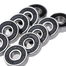 10pcs 608 ABEC-9 Skate Wheel Bearing Durable No Noise Scooter Replacement  OZ