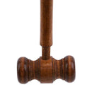Crafted Court Hammer Gavel Handmade Wooden Auction Judge Hammer Lawyer Best T5L6