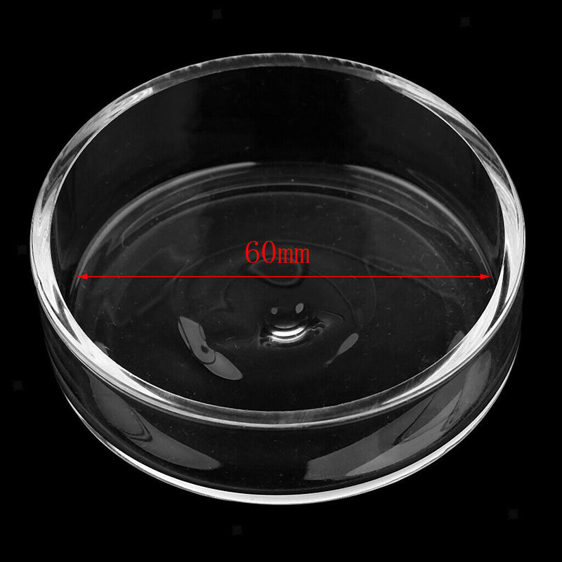 Glass Aquarium Feeding Dish + 450 MM Acrylic Tube Shrimp Feeder with Suction Cup