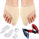 Hallux Valgus Toes Separator Kit Relieve Pain Bunion Corrector Foot Care