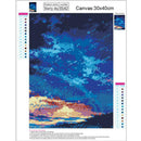Meteor Shower 5D Full Drill Diamond Painting Embroidery DIY Cross Stitch