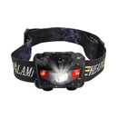 Red And White Dual Light Source LED Headlamp Outdoor Lighting Lamp New