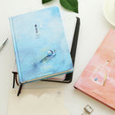 Creative trend Color Pages A5 Notebook Little Blue House Diary Book Hardcov X9Y2