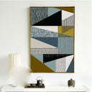 Abstract Geometric Canvas Paintings Scandinavian Posters Art Wall Pictures  P4I8