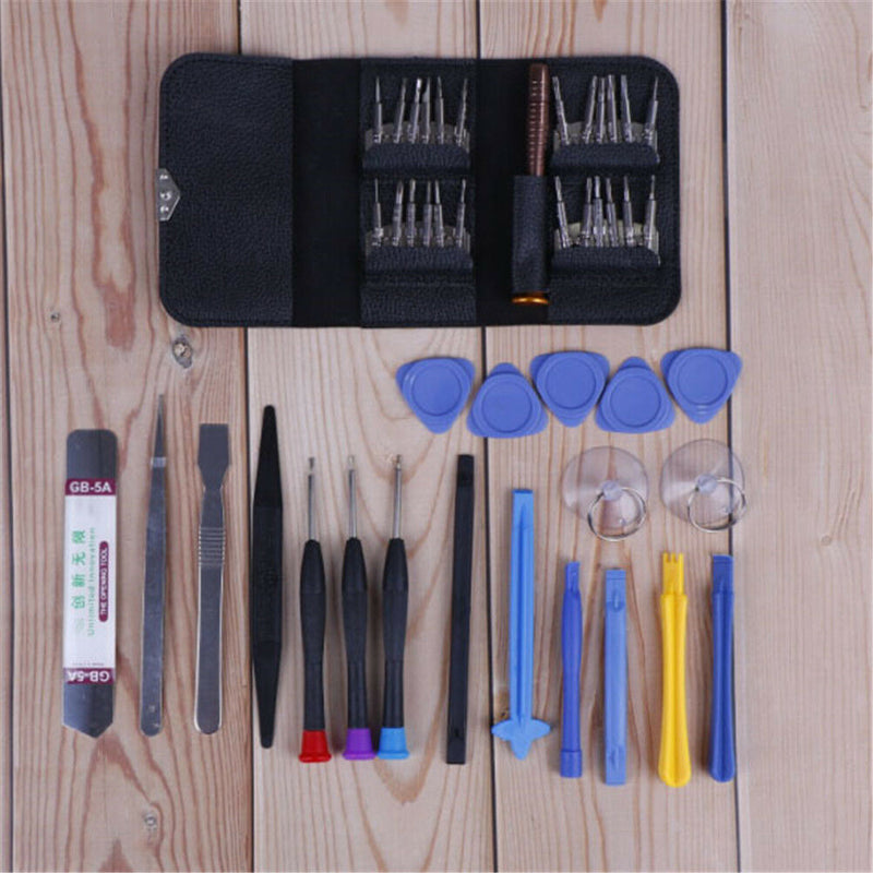 1Set 45 in 1 mobile phone repair tool kit too set pry opening screwdriver tool~Z