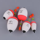 10 Pack Vertical Buoys Luminous Floating Sea Rock Fishing Belly Floats 5 Sizes