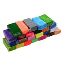 Mixed Colour 24 Soft Sculpey Oven Bake Polymer Clay Modelling Moulding Bloc Q4F9