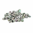 M5x 10mm Hex Socket Screw on Thread Insert Nut 50pcs for wood C4R7